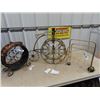 Image 1 : Metal & Brass Wine Racks & Magazine Rack