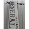 Image 2 : Wooden General Store Sign 12" X 72"