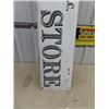 Image 3 : Wooden General Store Sign 12" X 72"