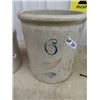 Image 3 : Red Wing 6 Gal Crock, Alberta Pottery -2 Gal Crock