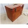 Image 2 : (DW) Traveling Jewellery Case or Specialty Case w Key 16" H 20"W 10"D