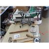 Image 2 : (DW) Mitre Saw, Tape Measure, Rubber Mallots, Claw Hammer, Hammer Handles, Utility Knife, Ext Blades