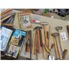 Image 3 : (DW) Mitre Saw, Tape Measure, Rubber Mallots, Claw Hammer, Hammer Handles, Utility Knife, Ext Blades