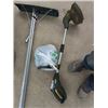 Image 2 : (SJ) Roof Rake, Weedeater- Corless w Charger, & Snow Scoop