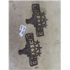 Image 1 : 2 Cast Welcome Decor 13" x 9.5"