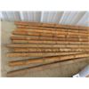 Image 2 : Approx 24 Matching Wood Spingles- 36" L & 1.5"Rd