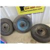 Image 2 : Bag of  Ice Salt, 3 Wheelbarrow Tires 480-400-8