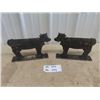 Image 1 : 2 Cast Cow Boot Scrapers
