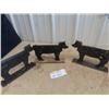 Image 1 : 3 Cast Cow Boot Scrapers