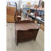 Image 1 : Dresser w Swing Mirror- Dresser Needs Tightening 32"H 42"W 19"D, Plus Mirror 31" X 25"