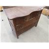 Image 2 : Dresser w Swing Mirror- Dresser Needs Tightening 32"H 42"W 19"D, Plus Mirror 31" X 25"
