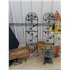 Image 3 : Wrought Iron- Mainly Planters, Ornaments Plus More
