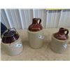Image 1 : 3 Crockery Items - 2 Jugs, & 1 Pickle Corck