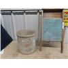 Image 1 : Redwing 3 Gal Crock & Washboard