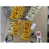 Image 3 : Liberty Fire Extinguisher, License Plates, Metal COke Rack Sign & Gulf Ice Scraper Plus More!