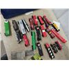 Image 2 : Train Cars, Engines, Transformers, Tracks, DIsplay Plus- Some Still in Packages