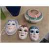 Image 3 : Vases, Candy Dishe, &  Masks