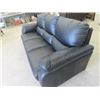 Image 2 : Leather Black Couch- Have Legs- Just Not in Picture