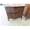 Image 5 : Dresser w Mirror & Nite Table - 31"H 65"W 18"D Plus Mirror 50" X 39" , Dresser hasa chip - Shown in 