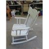 Image 2 : Painted Press Back Rocking Chair