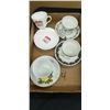 Image 1 : ASSORTE CUPS AND SAUCERS 9 SET PLUS VARIOUS MISSMATCHES