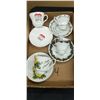 Image 2 : ASSORTE CUPS AND SAUCERS 9 SET PLUS VARIOUS MISSMATCHES