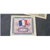 Image 5 : DIX (10) FRANC 1942 AND 2 FRANCS 1944