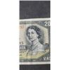 Image 2 : 1954 $20 CANADIAN BILL D/E WITH DEVILS FACE