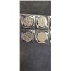 Image 3 : FOURTEEN CANADIAN 5c COINS