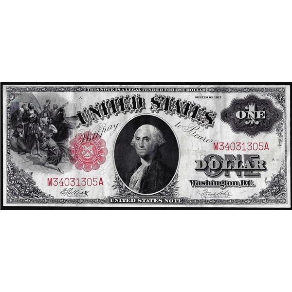1917 $1 Legal Tender Note