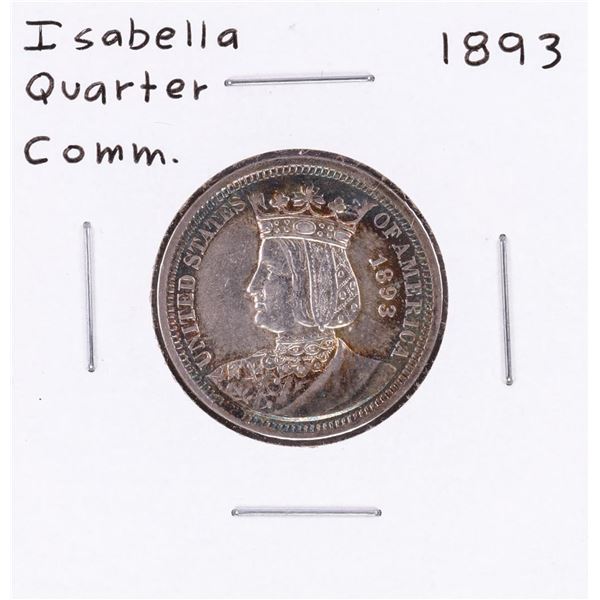 1893 Isabella Commemorative Quarter Coin