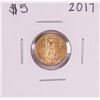 Image 1 : 2017 $5 American Eagle Gold Coin
