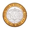 Image 2 : .999 Silver Golden Nugget Las Vegas, Nevada $10 Casino Limited Edition Gaming Token