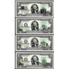 Image 1 : Lot of (4) 2003A $2 Federal Reserve Notes Colorized