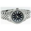 Image 4 : Rolex Mens Stainless Steel Diamond Oyster Perpetaul Datejust Wristwatch