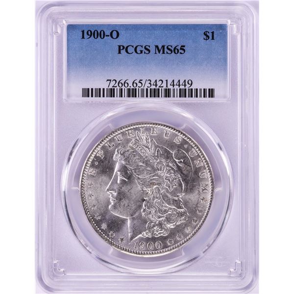 1900-O $1 Morgan Silver Dollar Coin PCGS MS65