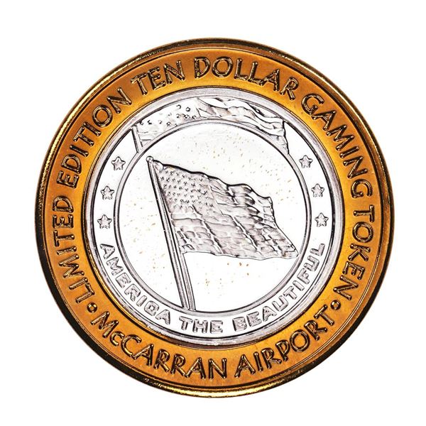 .999 Silver McCarran International Airport Las Vegas, NV $10 Limited Gaming Token