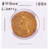 Image 1 : 1880 $10 Liberty Head Eagle Gold Coin