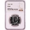 Image 1 : 1964 Proof Kennedy Half Dollar Coin NGC PF69