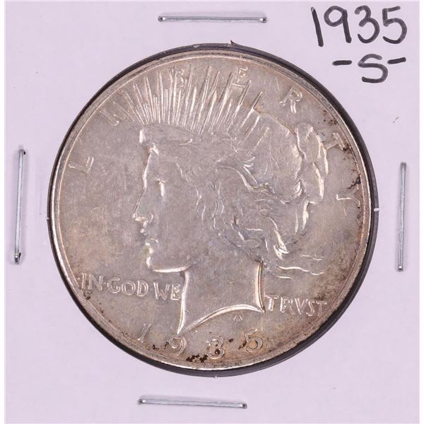1935-S $1 Peace Silver Dollar Coin