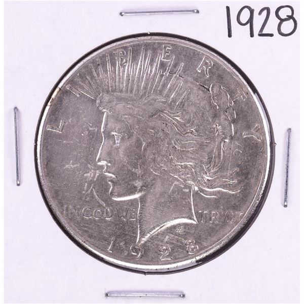 1928 $1 Peace Silver Dollar Coin