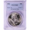 Image 1 : 1922 $1 Peace Silver Dollar Coin PCGS MS65