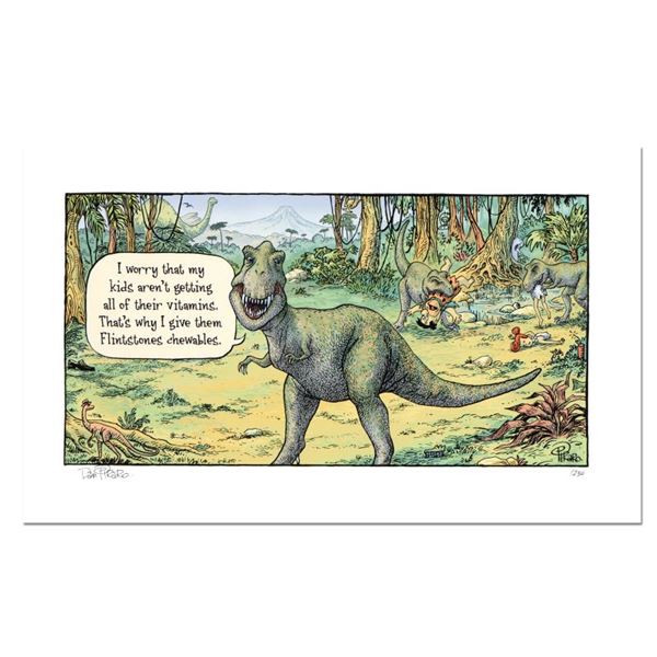 Dan Piraro Bizarro "Flintstones" Limited Edition Giclee