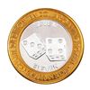 Image 1 : .999 Silver McCarran International Airport Las Vegas, NV $10 Limited Gaming Token