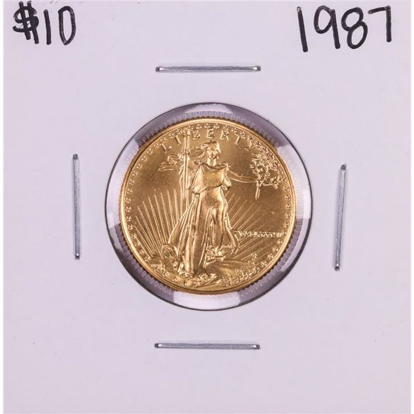 1987 $10 American Gold Eagle Coin