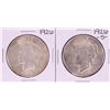 Image 1 : Lot of 1926 & 1926-S $1 Peace Silver Dollar Coins