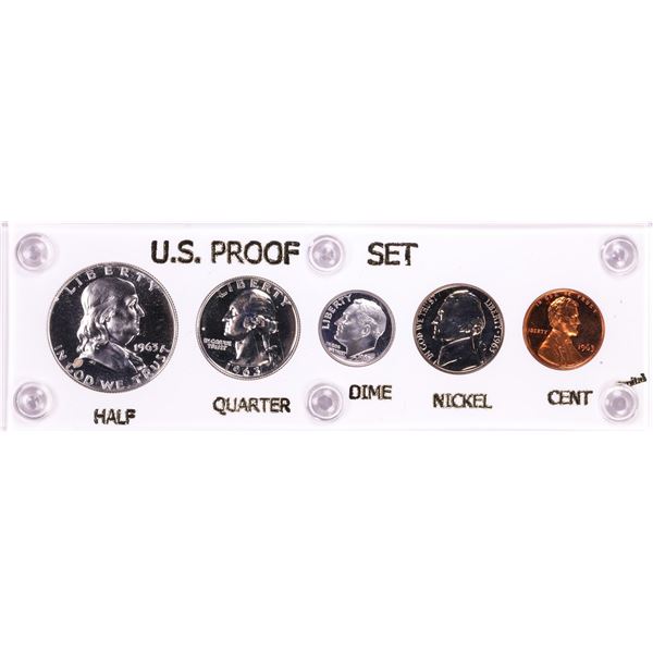 1963 (5) Coin Proof Set