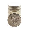 Image 1 : Roll of (20) 1924 $1 Peace Silver Dollar Coins