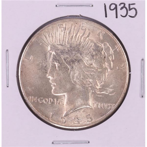 1935 $1 Peace Silver Dollar Coin