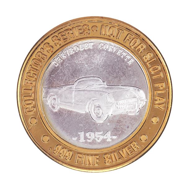 .999 Silver Claridge Hotel Atlantic City $10 Casino Limited Edition Gaming Token